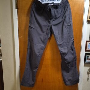 REI Women's Gray Boot Cut Cargo Pants